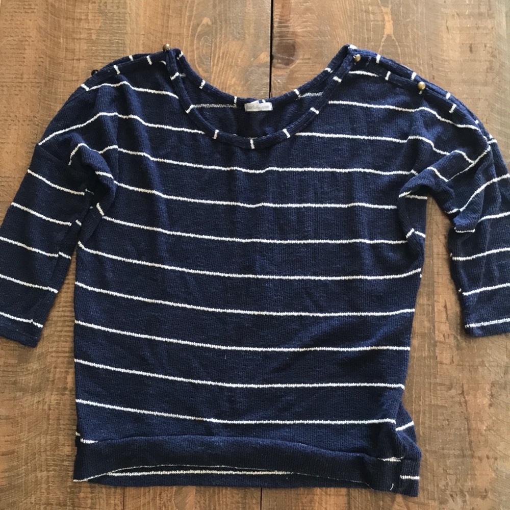 Blue/white Sweater